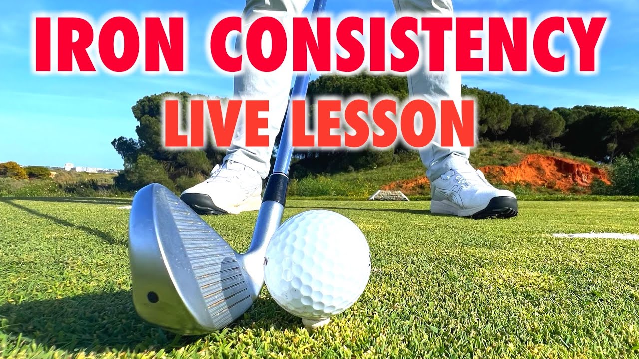 How To Hit Consistent Iron Shots - Live Golf Swing Lesson - YouTube