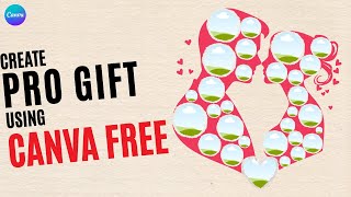 How to Make a Scrapbook Style Couple Silhouette Collage | Canva Tutorial screenshot 5