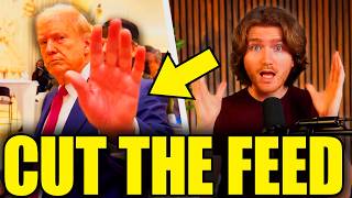 Trump Can't Speak So They Cut The Feed