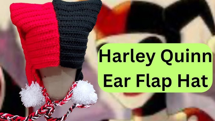 Crocheted Harley Quinn Hat - Make Your Own Super Villain Hat - YouTube crocheted-harley-quinn-hat-make-your-own-super-villain-hat-youtube