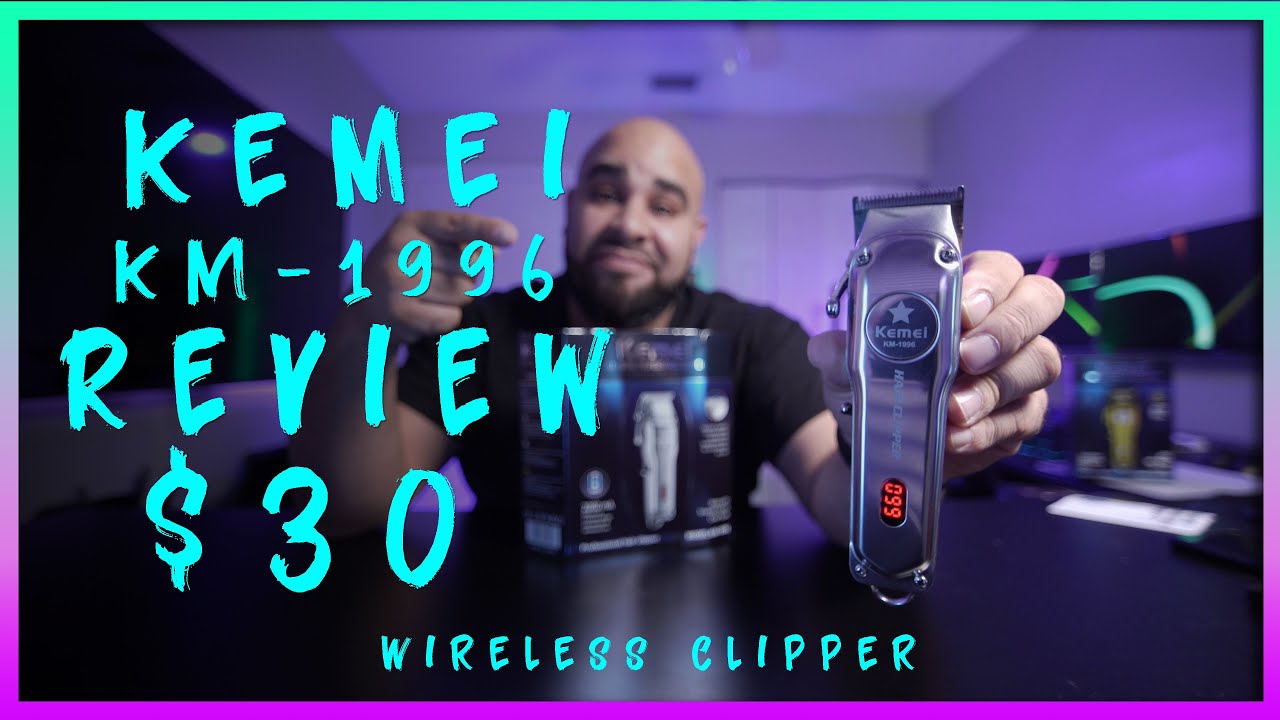 🇺🇸 | Kemei 1996 | Wireless Clipper | Wahl 1919 | Review 💯