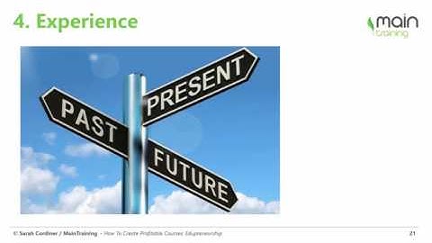 Creating Online Courses: How Adults Learn - Principle 4: Experience