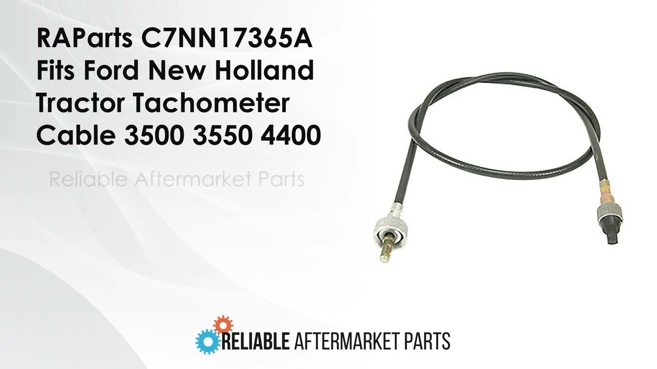 Cavo Tachimetro Per Trattori Ford 3910 3930 4100 3610 4110 E New Holland