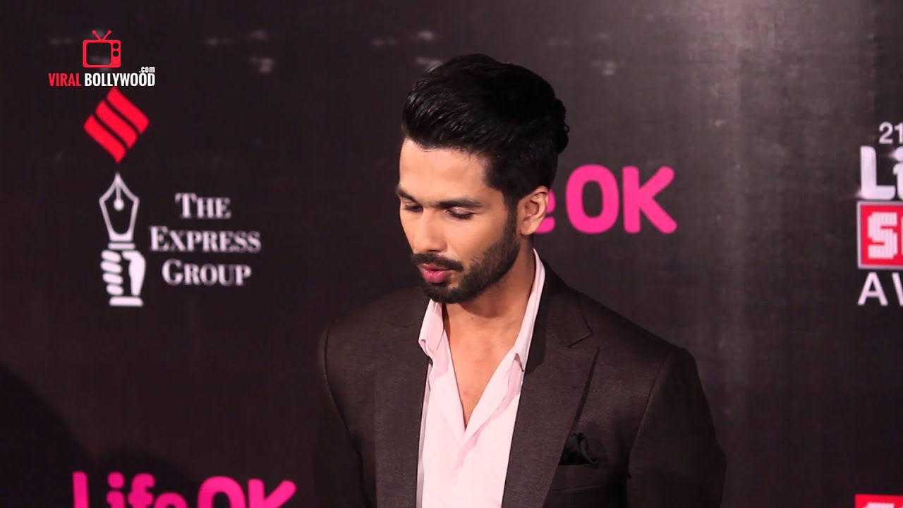 Shahid Kapoor at Life Ok Screen Awards 2015