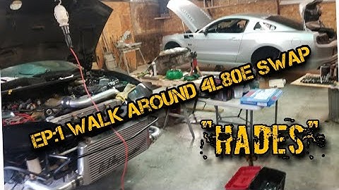 Ep:1-"Hades" Vlog Introduction 4l60e to 4l80e Swap! - Turbo 5.3L Swapped Firebird