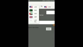 Currency Converter App in Android Studio DEMO