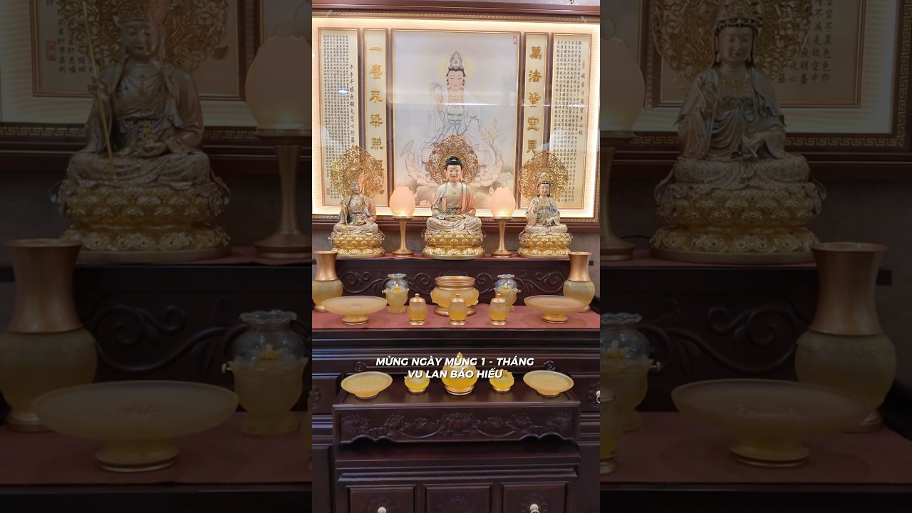 Mừng ngày mùng 1 - tháng Vu Lan báo hiếu #PhapDuyenShop #tuongphat #banthophat #adidaphat