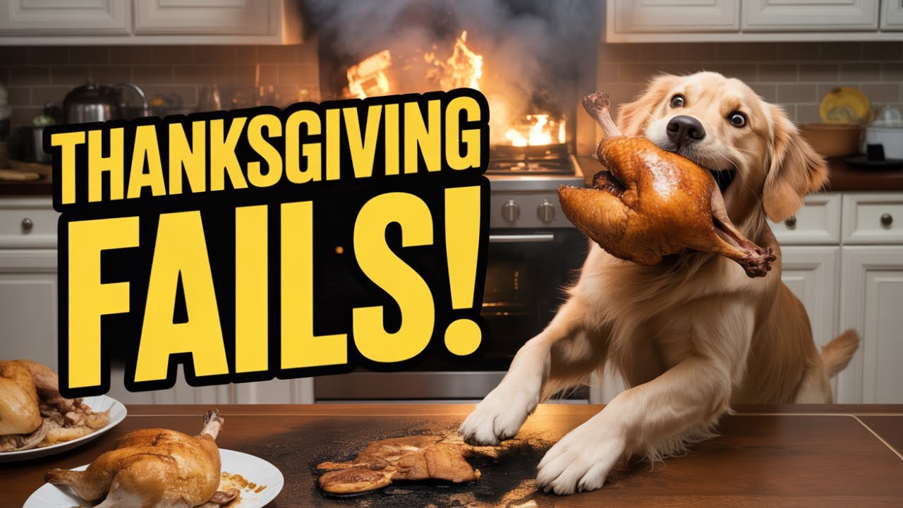 Самые провальные дни благодарения: пожары на кухне, кража ужина собаками и полный семейный хаос