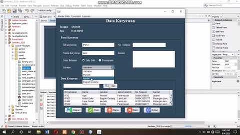 Demo Aplikasi Sistem Informasi Penjualan Sembako Pada Agen Enjo Berbasis Java Netbeans