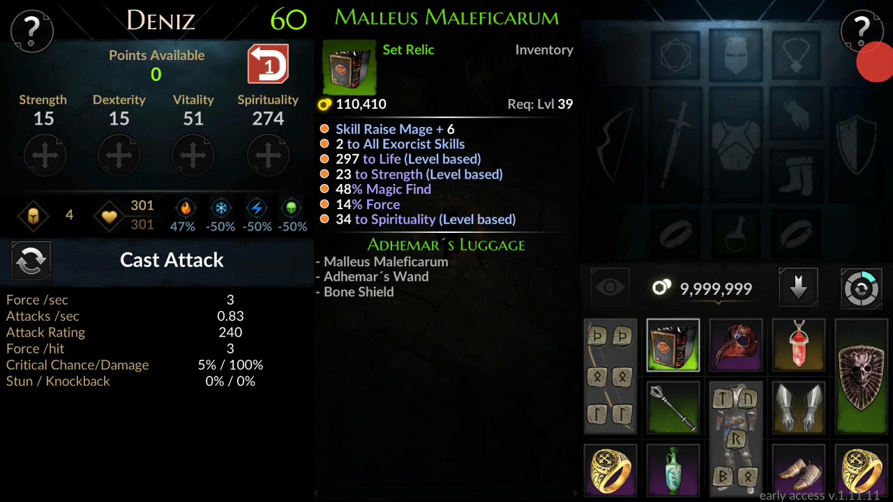 Heretic Gods - Necromancer -Exorcist Summoner Build