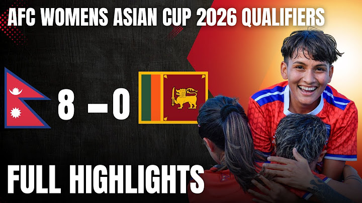 🇳🇵 Nepal 8-0 Sri Lanka | AFC Women’s Asian Cup 2026 Qualifiers | Full Highlights | Footy Fever Nepal