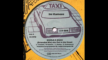 Ini Kamoze "World A Music" Extended Discomix (Taxi)