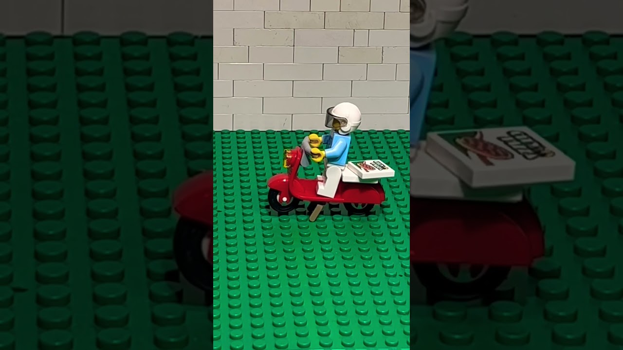 Lego City 60150. Pizza Truck 2017. Customer.