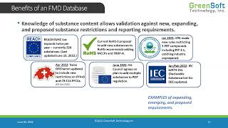 The Benefits of Full Material Declaration (FMD)