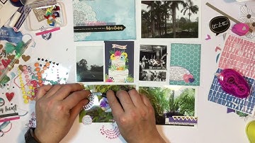 Kitaholic Kits - Project life process video with Deb