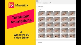 Maverick Render - Turntable Animations using Microsoft's Free Video Editor