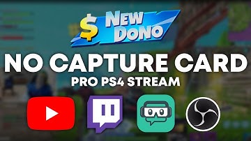 How to Setup a Professional YouTube Stream on PS4 |  WITHOUT A CAPTURE CARD 2020