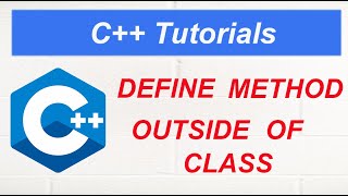 Define Method Outside Of Class || Scope Resolution Operator in c++ # 29   || My Academy