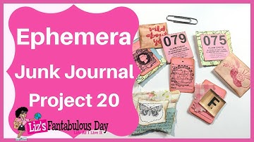 Create With Me, Easy Junk Journal Ephemera Ideas - How to Make Easy Paper Clips