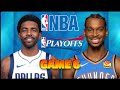 Game 6  Dallas Mavericks vs Oklahoma City Thunder  NBA Live Play by Play Scoreboard / Interga