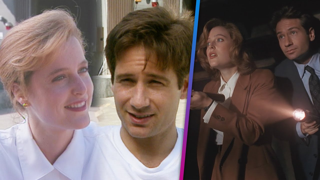 The X-Files Turns 30! On Set for Gillian Anderson and David Duchovny's First Interviews