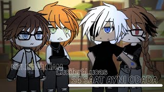 24 Saat Ayni Odada Kalma Gacha Life Fake All