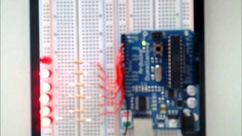 Arduino LED Bar Countdown