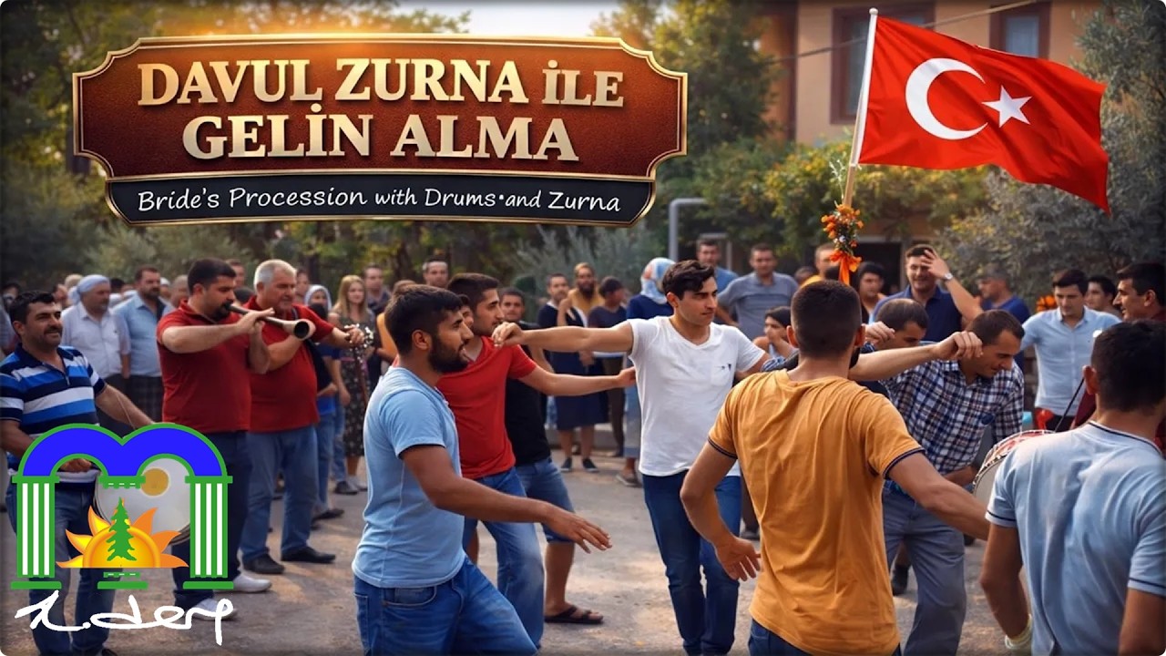 Традиционная турецкая деревенская свадьба | Свадебная музыка | Свадебный танец |