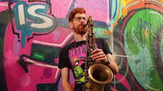 Video thumbnail of "Burna Boy - On The Low - Sax Cover 2019"