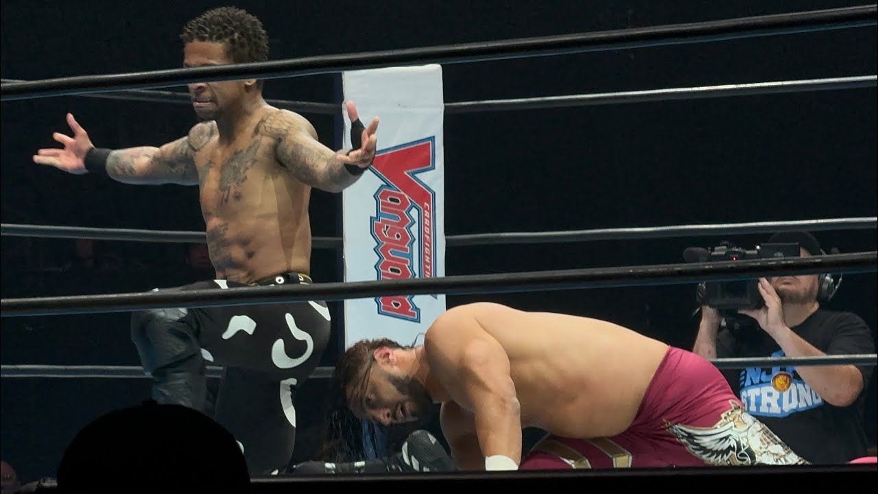 NJPW Resurgence 2024 Mustafa Ali vs lio rush full match viral shorts