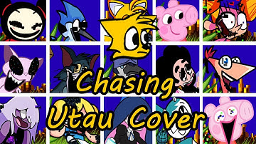 Chasing but Every Turn a Different Character Sings it (FNF Chasing but Everyone Sing) - [UTAU Cover]