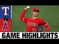 Rangers vs. Angels Game Highlights (4/20/21) | MLB Highlights