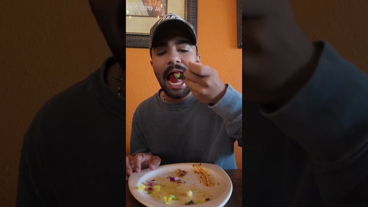 Tried Ethiopian Food For The First Time Pov Asmr Mukbang Foodie Solodate
