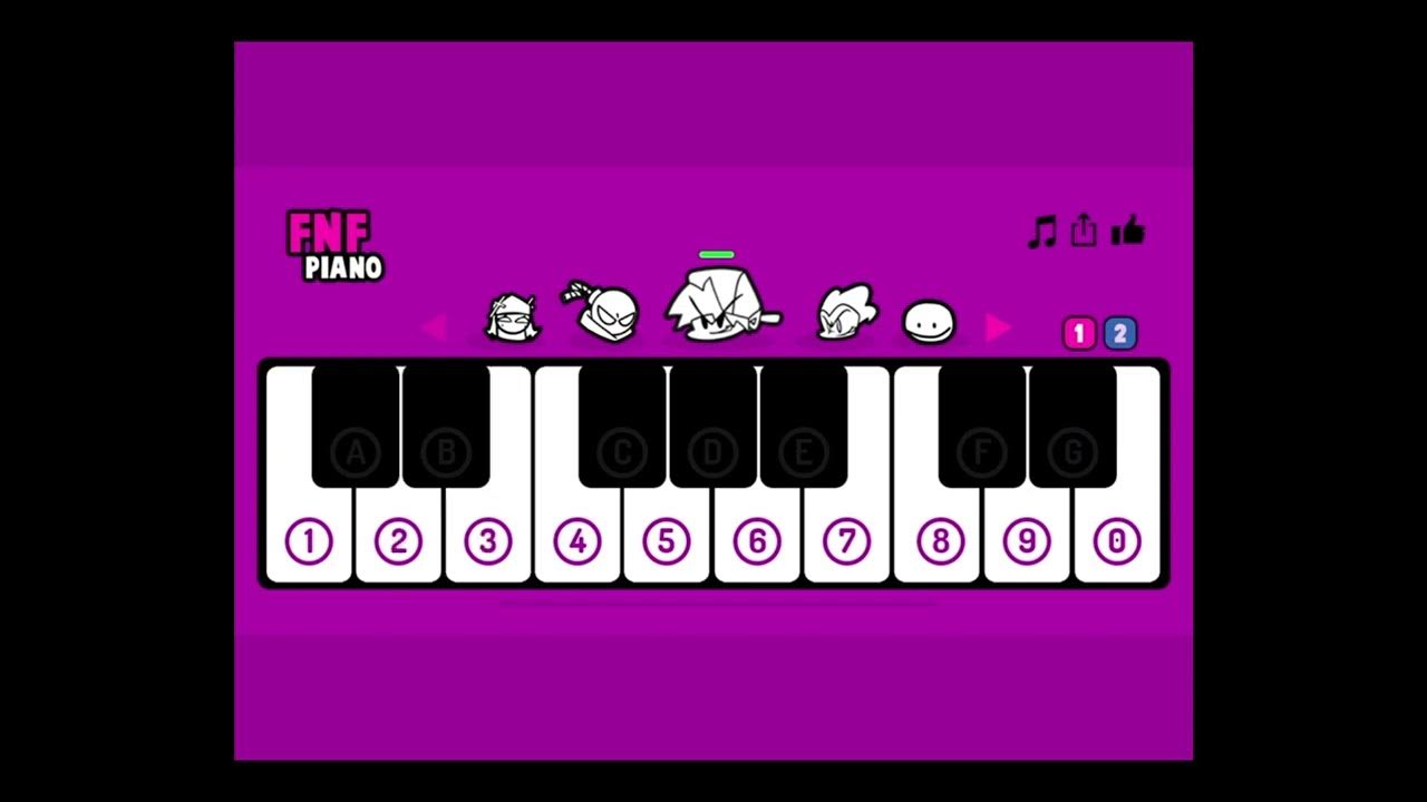 FNF piano YouTube