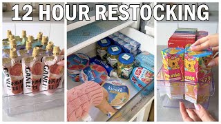 12 Hours Of Restocking/Organizing/Cleaning ASMR Videos To Fall Asleep To