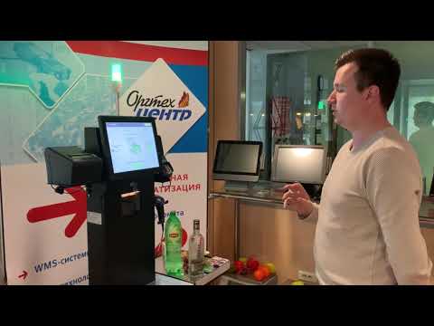Как работает касса самообслуживания штучный товар