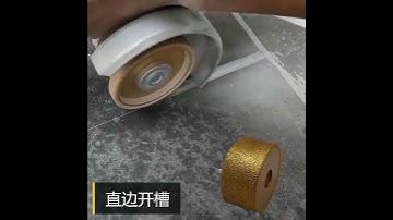 20mm Bore Dia 3inch 75mm Round Dry Vacuum Brazed Diamond Grinding Wheel Edge Marble Edging