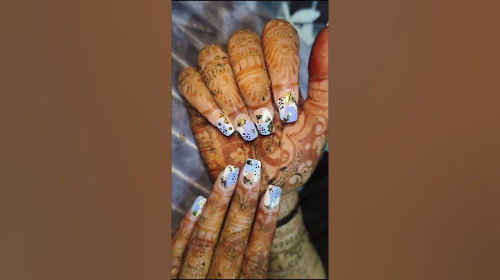When Nail Art Meets Henna… The Results Are STUNNING #shortsfeed #shorts #nails #nailart #newdesign