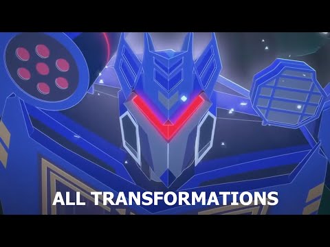 All transformations from Transformers Cyberverse