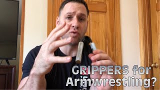 Using GRIPPERS for Armwrestling training.