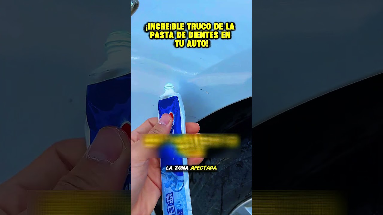 4 Trucos con Pasta de Dientes para Tu Auto que Debes Conocer