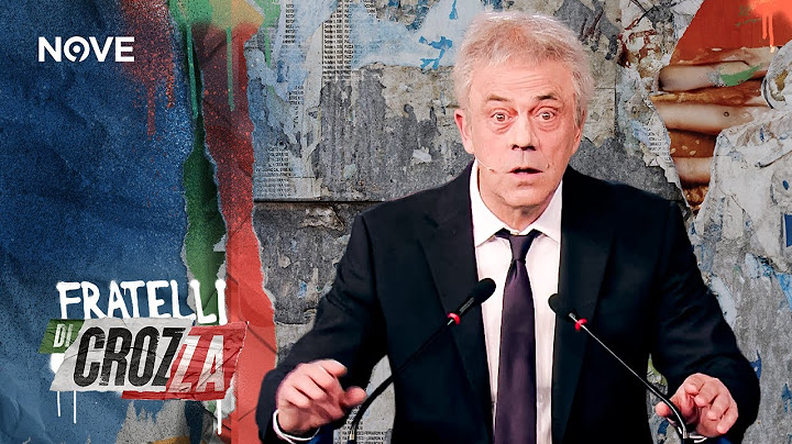 Crozza Urso "Quando mi ricapa che imbrocco due prole di fila!"