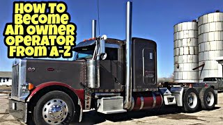 How To Become An Owner Operator With No Experience | Full Breakdown