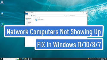 Network Computers Not Showing Up FIX In Windows 11/10/8/7 | Fix Can