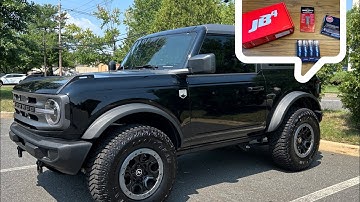 2024 Bronco 2.3 JB4 Tuner and Spark Plug Install | Unboxing | Review