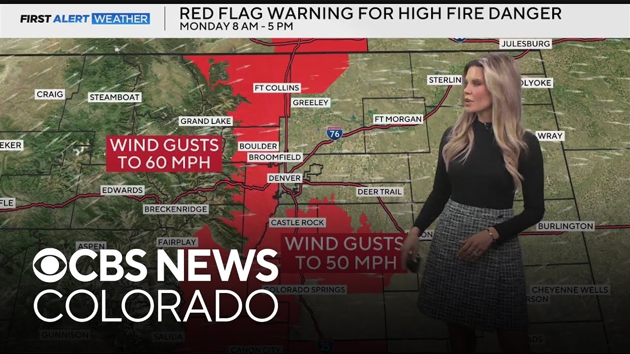 Warm, sunny with record breaking temperatures for Denver - YouTube