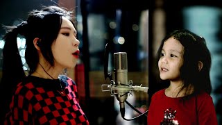 Maroon 5 - Memories J.Fla & Alexa 5 years old from indonesia cover version 