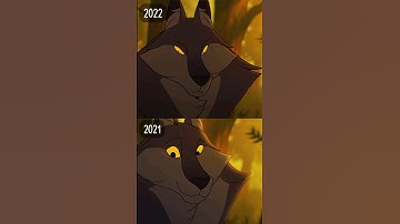 Animation Tests 2021 vs 2022 - CASSIE & THE WOLF #animation #cartoon #indieanimation #shorts