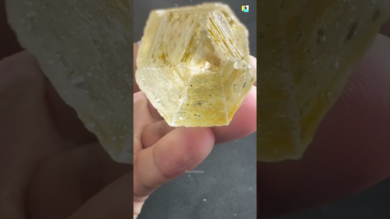 Magic Inside a Crystal Rock