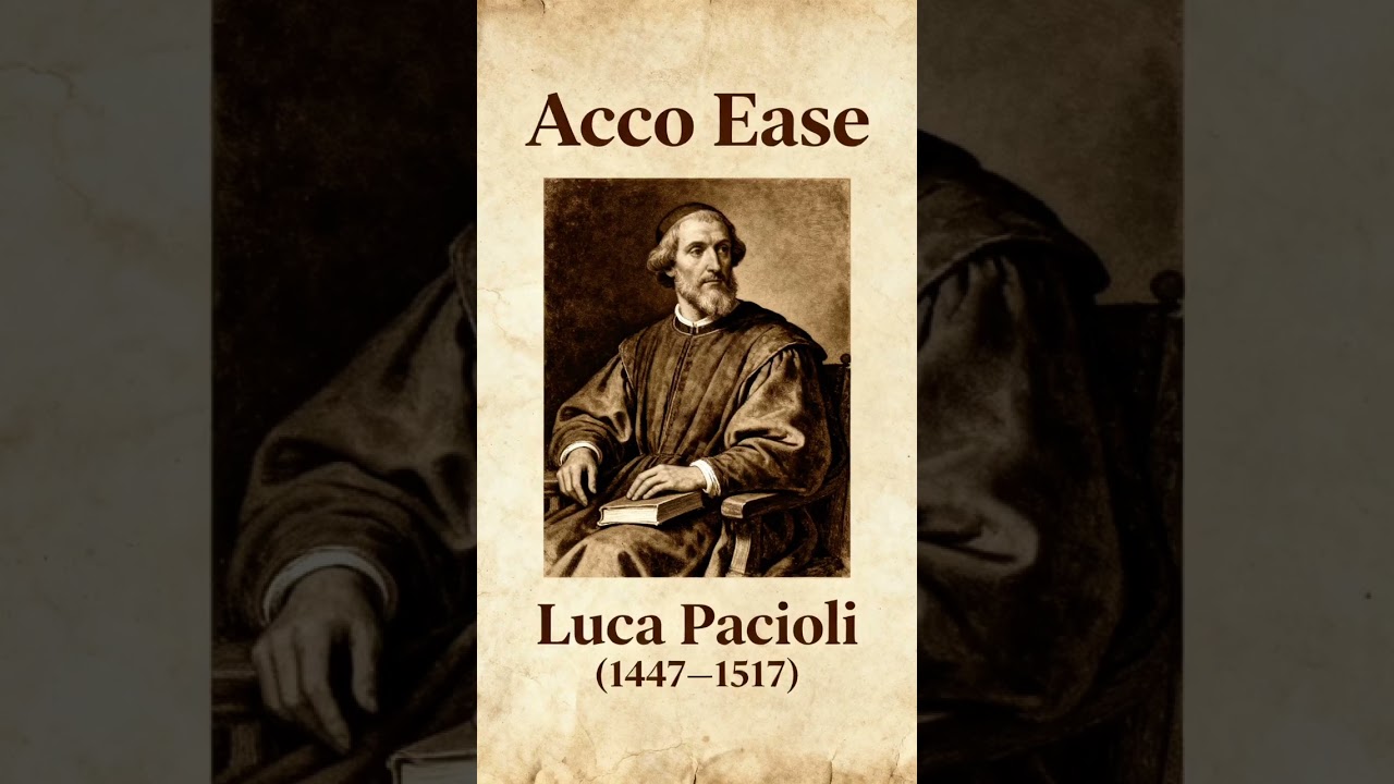 Do you know who’s the Father of Accounting? 👨‍🏫 It’s Luca Pacioli! 
